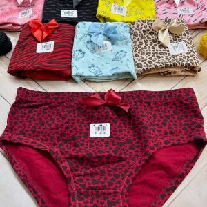 شورت زنانه نخ پنبه فاق بلند 12طرح تی بی تی (جین12تایی)