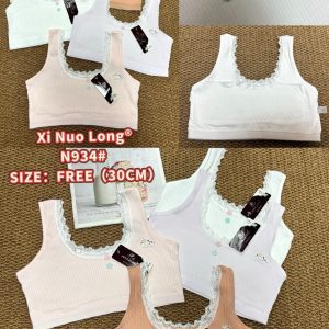 نیم تنه دخترانه بدون کاپ کبریتی وارداتی مارک سینولونگ (جین12تایی)